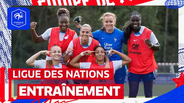 A l'entraînement avec les Bleues. Une saison olympique #4 I FFF 2023