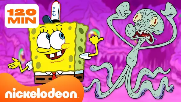 Bob L’éponge | Tous les monstres de Bikini Bottom ! | 2 heures | Nickelodeon France