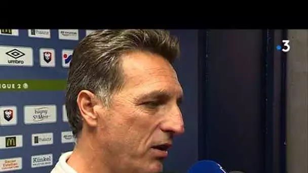 Le FC Lorient s&#039;impose 2/1 à Caen. Satisfaction de l&#039;entraineur C. Pelissier