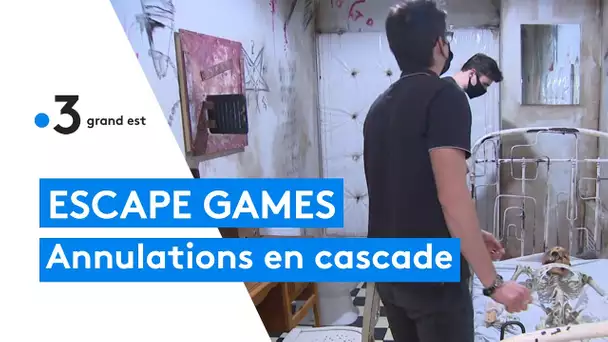 Escape games : annulations de réservations en cascade