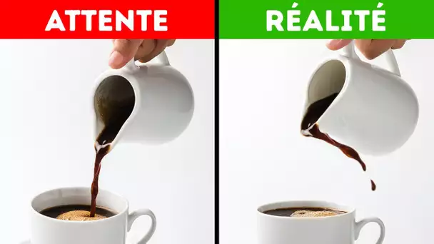 Pourquoi Est-il si Difficile de Verser du Liquide Contenu Dans Une Tasse ?