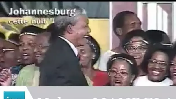 Nelson Mandela, élu Président de l'Afrique du Sud  - Archive vidéo INA