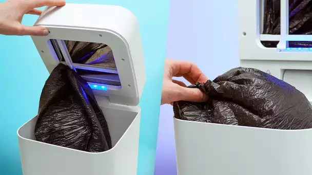 Cette poubelle intelligente remplace ses sacs automatiquement !