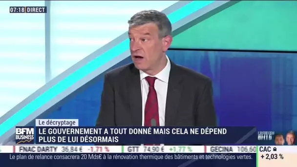 Le décryptage  : Le gouvernement a tout donné mais cela ne dépend de lui désormais par Nicolas Doze