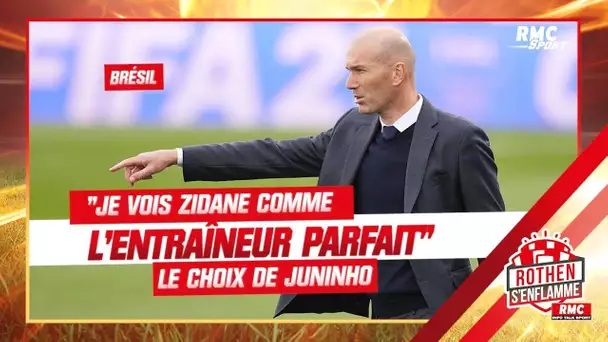 Brésil : "Je vois Zidane comme l'entraineur parfait" Juninho s'enflamme pour le français