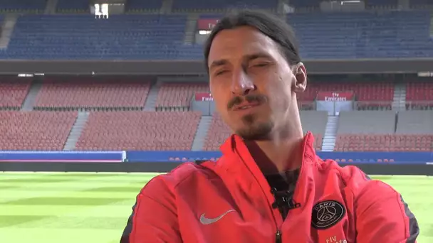 Interview de Zlatan Ibrahimovic / PSG