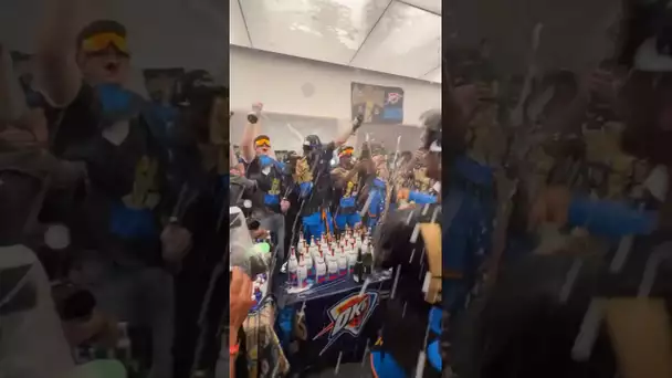 The party has started in OKC 🍾
