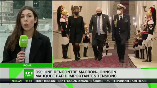 G20 à Rome : une rencontre Macron-Johnson marquée par d’importantes tensions
