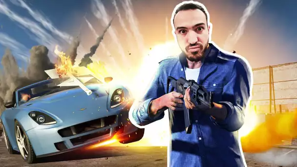 ON A FOUTU LA MERDE : VIVE LA TEAM MERGUEZ ! GTA V