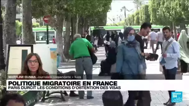 Politique migratoire en France : Paris durcit les conditions d'obtention des visas • FRANCE 24