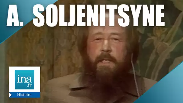 1976 : Alexandre Soljenitsyne dans "Les Dossiers de L'écran" | Archive INA
