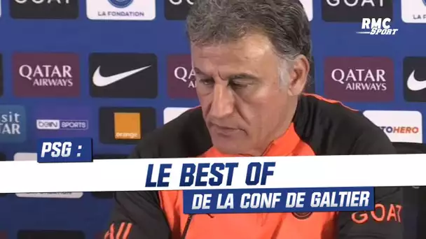 PSG : "De la déception oui, la résignation non", best of de la conf de Galtier