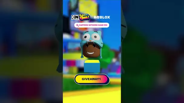 Alerte 😍 Chapeau #gumball offert avec code GIVEAWAY1 dans #CartoonNetworkGameOn sur #Roblox  !