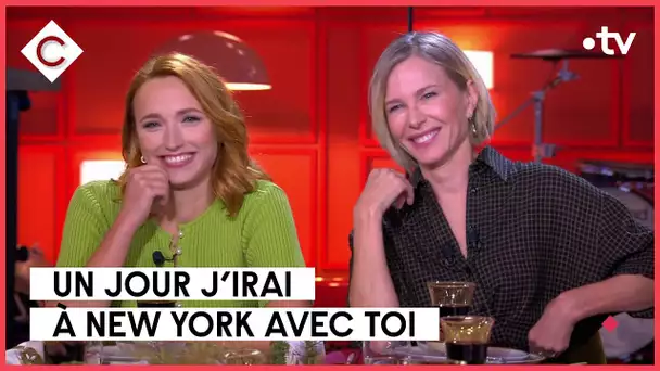 Chloé Jouannet et Pascale Arbillot à la recherche de Julia Roberts - C à Vous - 14/12/2022