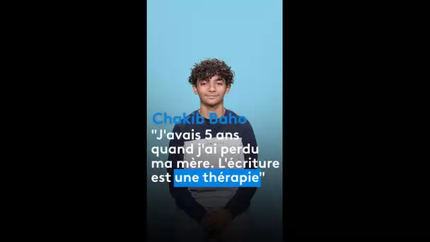 A 5 ans Chakib Baho perd sa maman. A 15 ans il publie son premier roman.