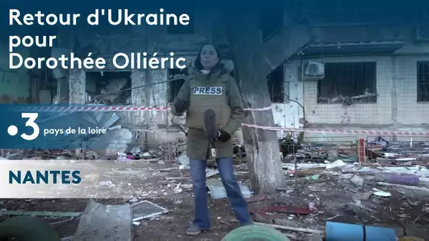 Retour d'Ukraine de Dorothée Olliéric, grand reporter, et débat à la Faculté de Nantes