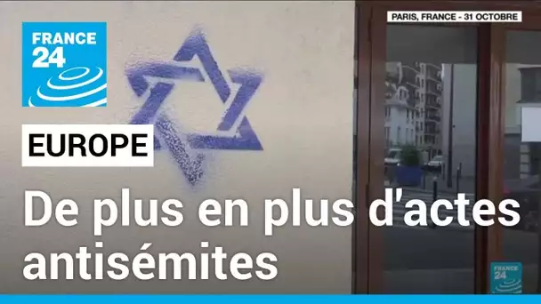 Recrudescence des actes à caractère antisémites à travers l'Europe • FRANCE 24