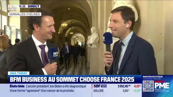 BFM BUSINESS au somment Choose France 2025 : Antoine Le Nel, vice-président de Revolut