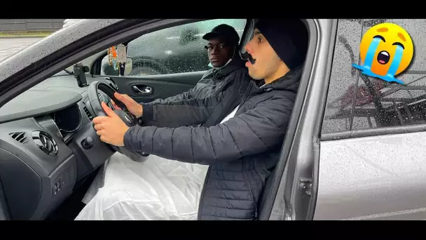 UN ARABE PASSE LE PERMIS DE CONDUIRE ! 😭😂  ( Ca tourne très mal  🔥)