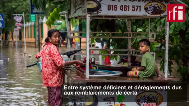 [Vidéo] Cambodge: Phnom Penh sous les eaux de la mousson