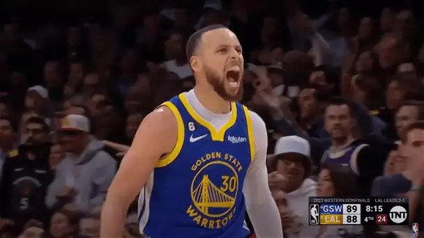 Stephen Curry's UNREAL And-1 Three Late In Game 4 vs Lakers! 😳🔥| May 8, 2023
