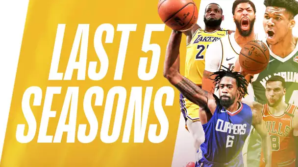 Best DUNKS | Last 5 Seasons