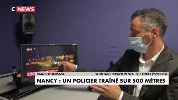 Nancy : un policier traîné sur 500 mètres