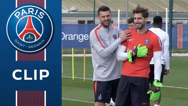 TRAINING SESSION - ENTRAINEMENTS DE LA SEMAINE with Thiago Motta, Trapp