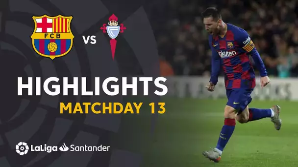 Highlights FC Barcelona vs RC Celta (4-1)