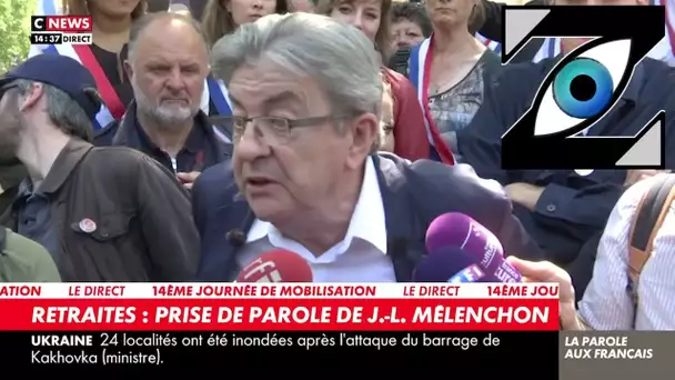 [Zap Actu] Mélenchon à une journaliste "Le votre de jeu aussi il est fait, vous mourrez" (07/06/23)