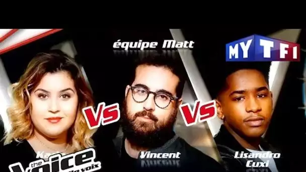 Karla VS Vincent Vella VS Lisandro Cuxi  | The Voice France 2017 | Epreuve Ultime