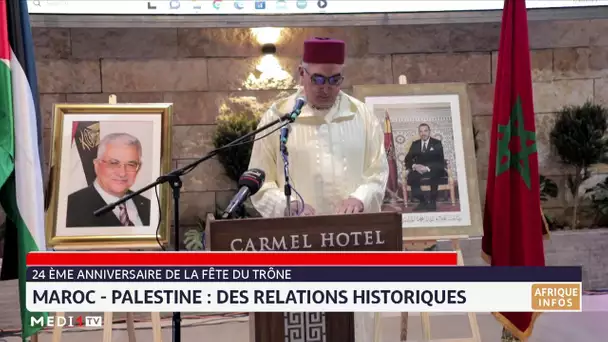 Fête du Trône: Maroc - Palestine, des relations historiques
