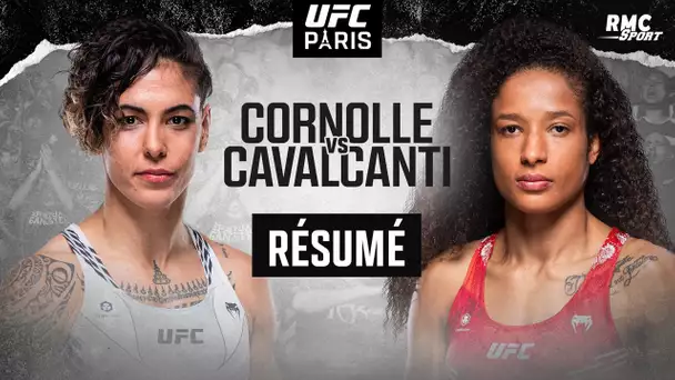 Résumé UFC Paris : CORNOLLE 🇫🇷 vs Cavalcanti, la Française en route pour le top 15 des -57kg ?