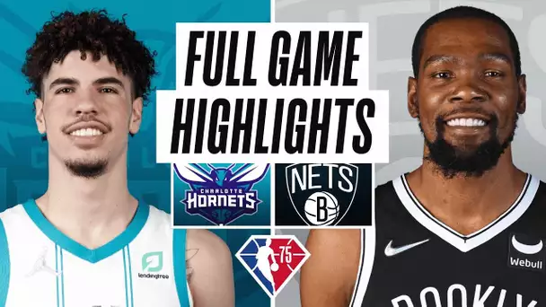 HORNETS at NETS | FULL GAME HIGHLIGHTS | March 27, 2022