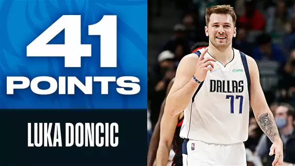 Luka Goes Off For 41 PTS, 14 REB & 7 AST In The Clutch W
