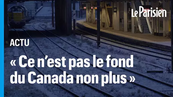 Neige en Île-de-France : « Il n’y a aucun train qui circule, on n’est pourtant pas au fond du Canada