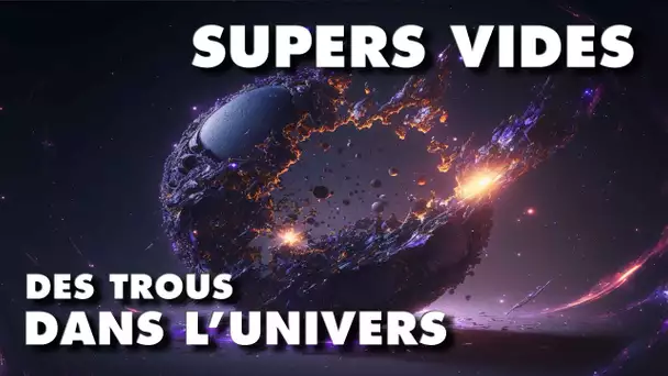 SUPERS VIDES: d'où viennent ces TROUS dans L'UNIVERS ?