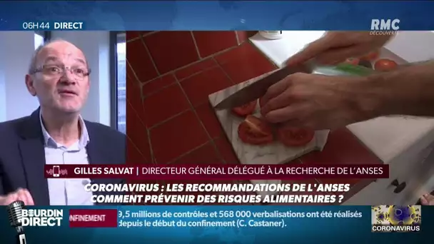 Transmission du virus: rappel des règles de base à respecter pour éviter tout risque alimentaire