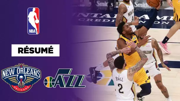 Récumé NBA VF : La passe de 6 pour le Jazz contre les Pelicans