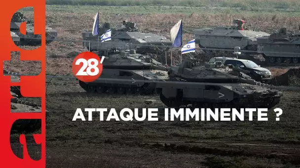 Israël prépare son attaque dans Gaza : un bain de sang inéluctable ? - 28 Minutes - ARTE
