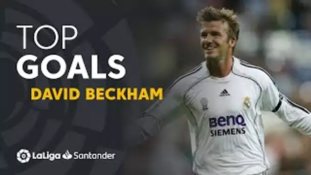 TOP 10 GOALS David Beckham en LaLiga Santander