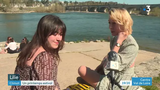 Tours : un printemps estival dont profite les habitants d'Indre-et-Loire