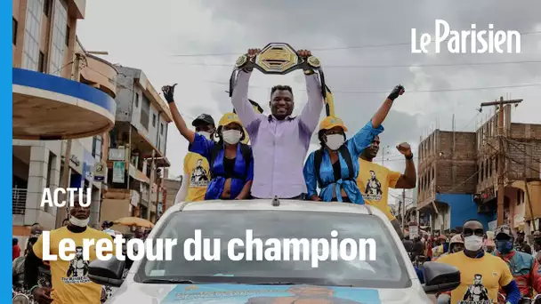 MMA : le retour triomphal du champion du monde Ngannou au Cameroun