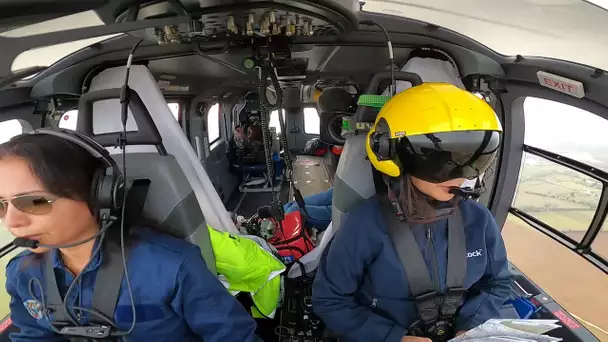SAMU 86 : un équipage 100% féminin pour l'hélicoptère du CHU de Poitiers