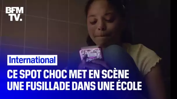 'Les essentiels de la rentrée', le spot choc sur les fusillades aux États-Unis