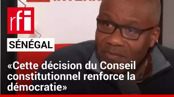 Francis Kpatindé: «Cette décision du Conseil constitutionnel renforce la démocratie au Sénégal»