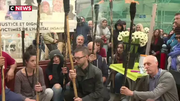 Recueillement à Marseille pour les huit victimes des effondrements de novembre 2018