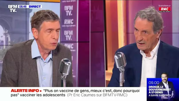 Vers un été sans masque ? "Pourquoi pas ? Le vaccin, c'est le secret" affirme Eric Caumes