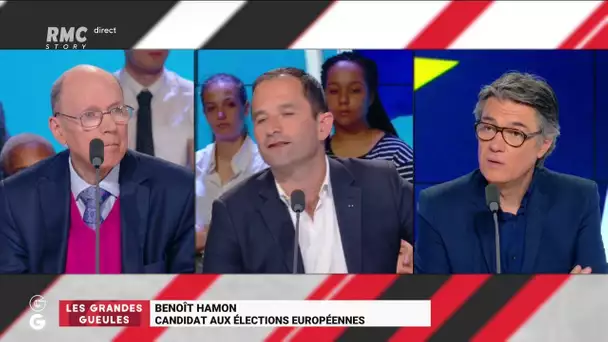 'Les Grandes Gueules' de RMC: Benoît Hamon invité du 'Grand Oral' (partie 2)