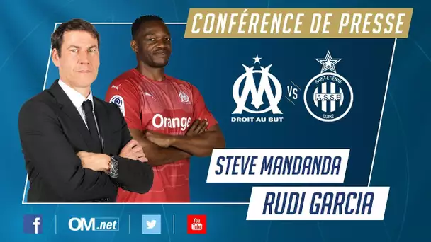 🎙 Suivez la conférence de presse de Steve Mandanda et Rudi Garcia #OMASSE